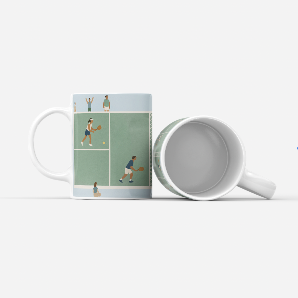 The Court & Coffee Mug