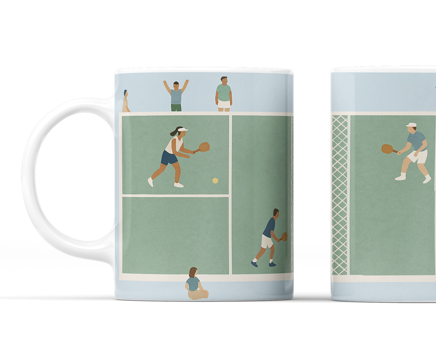 The Court & Coffee Mug