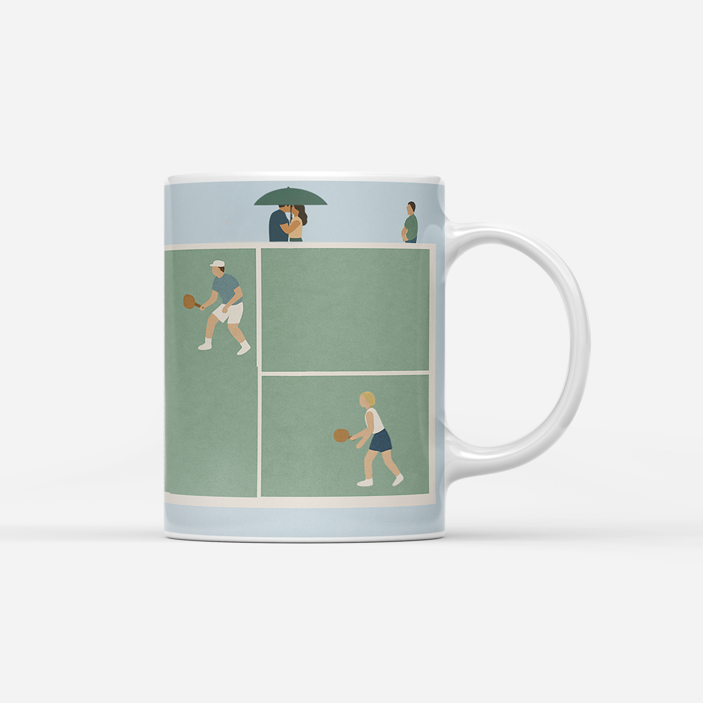 The Court & Coffee Mug