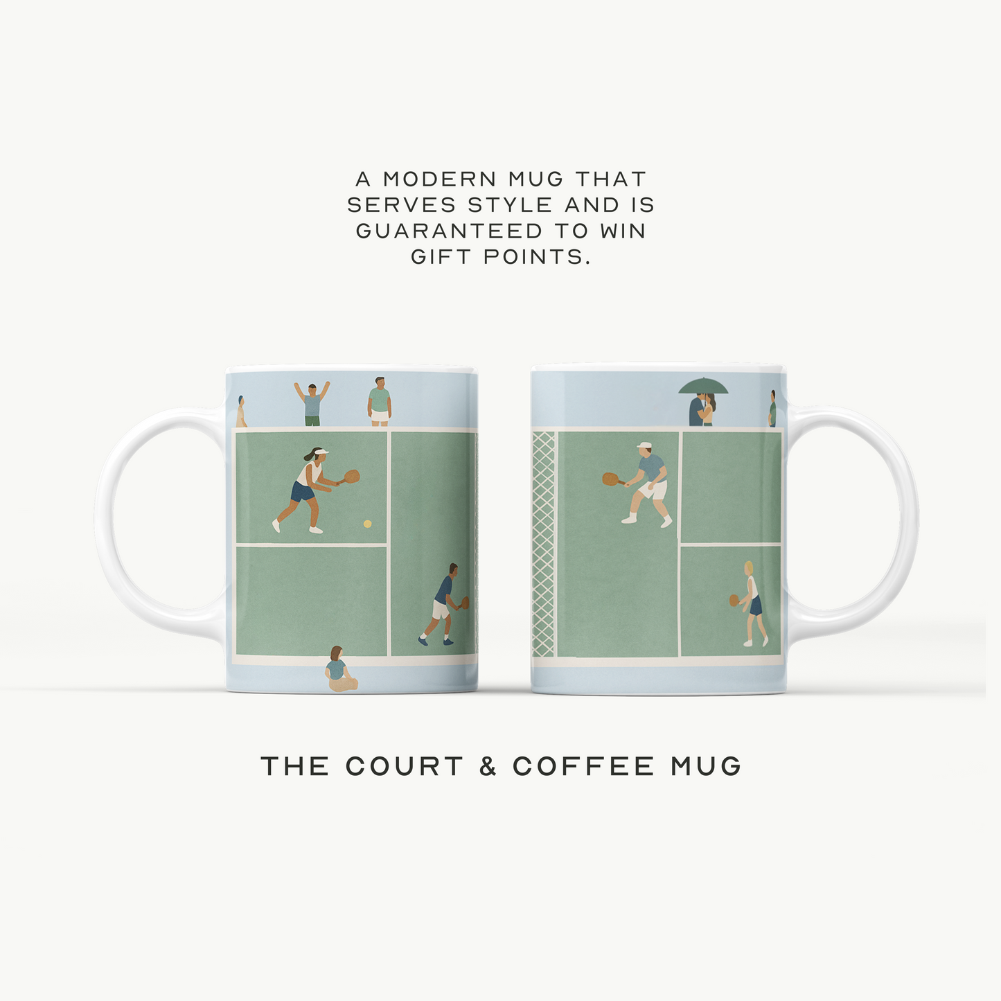 The Court & Coffee Mug