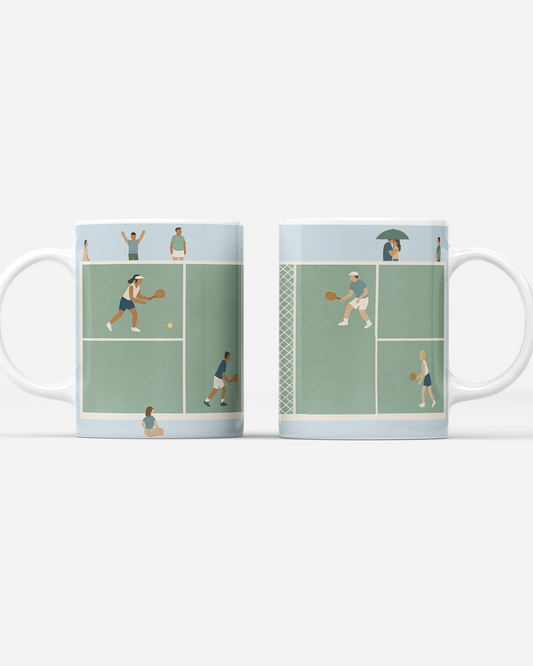 The Court & Coffee Mug